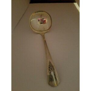 Genesee Silverplated Flatware Gravy Sauce Ladle 7"  SENATE